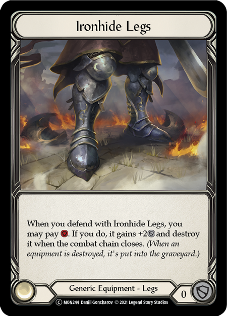Ironhide Legs | Common [Rainbow Foil] - Unlimited