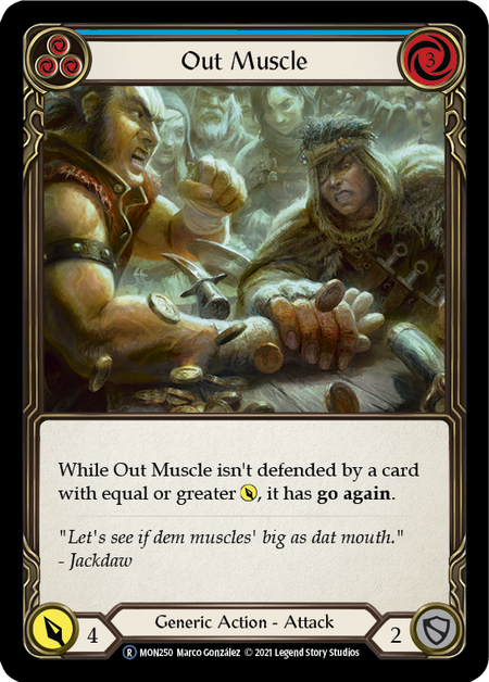 Out Muscle (Blue) | Rare - Unlimited