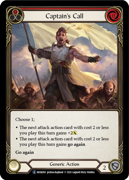 Captain's Call (Red) | Rare - Unlimited