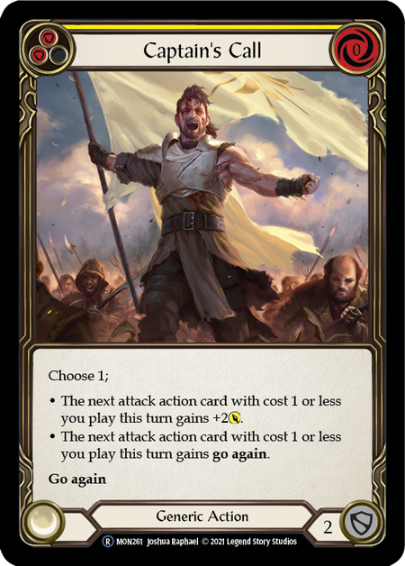 Captain's Call (Yellow) | Rare - Unlimited