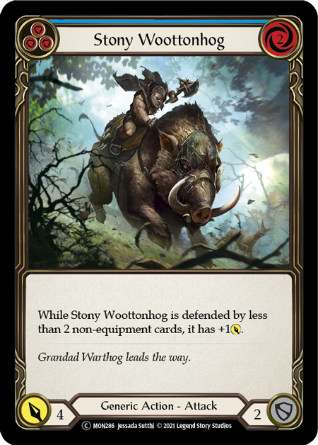 Stony Woottonhog (Blue) | Common - Unlimited