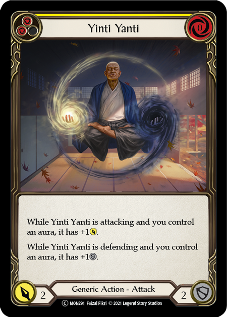 Yinti Yanti (Yellow) | Common [Rainbow Foil] - Unlimited