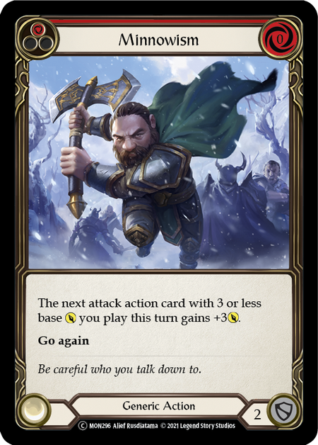 Minnowism (Red) | Common [Rainbow Foil] - Unlimited