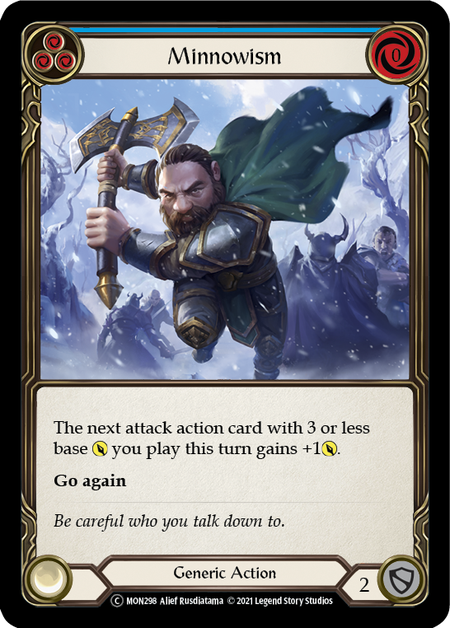 Minnowism (Blue) | Common [Rainbow Foil] - Unlimited