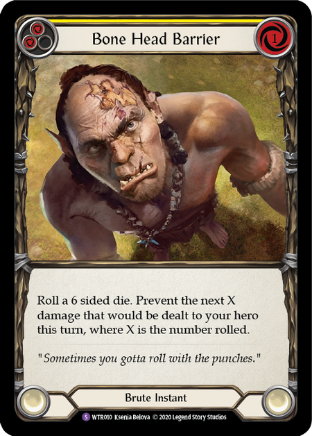 Bone Head Barrier | Super Rare - Unlimited