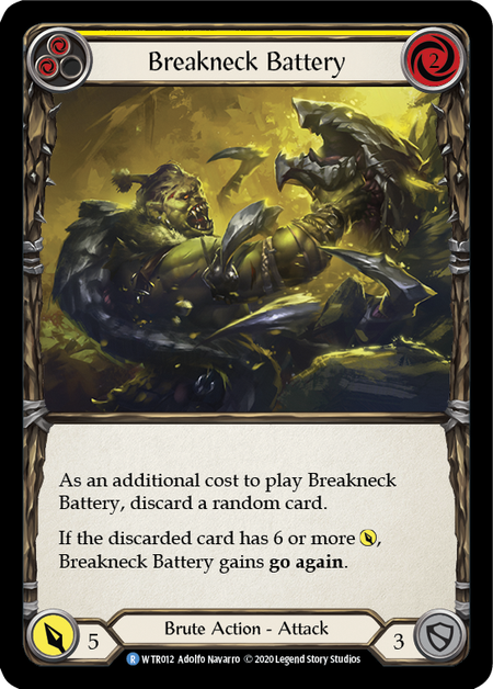 Breakneck Battery (Yellow) | Rare [Rainbow Foil] - Unlimited