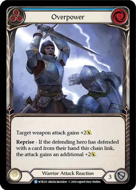 Overpower (Blue) | Rare - Unlimited