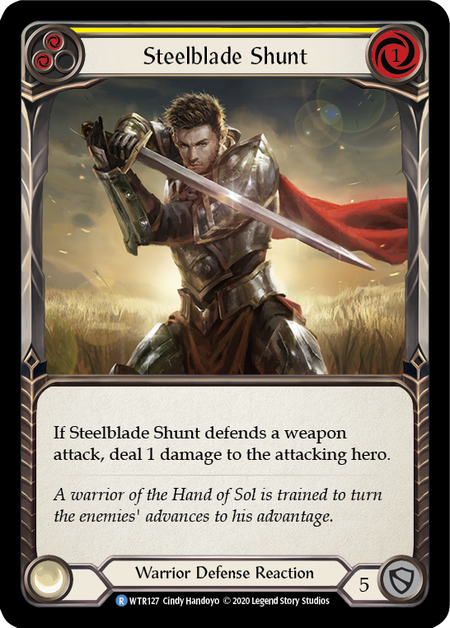Steelblade Shunt (Yellow) | Rare - Unlimited