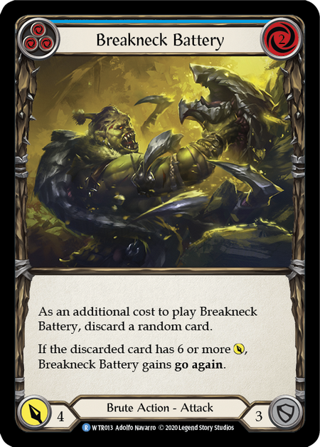 Breakneck Battery (Blue) | Rare [Rainbow Foil] - Unlimited