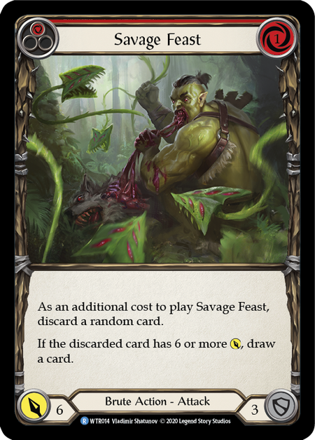Savage Feast (Red) | Rare - Unlimited