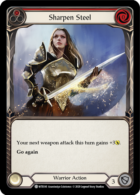 Sharpen Steel (Red) | Common - Unlimited
