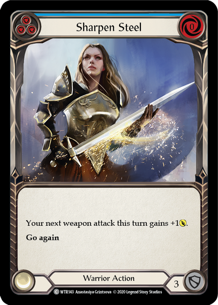 Sharpen Steel (Blue) | Common - Unlimited