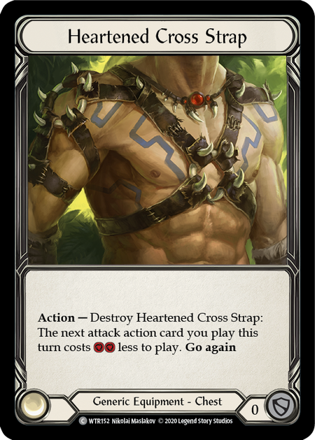 Heartened Cross Strap | Common [Rainbow Foil] - Unlimited