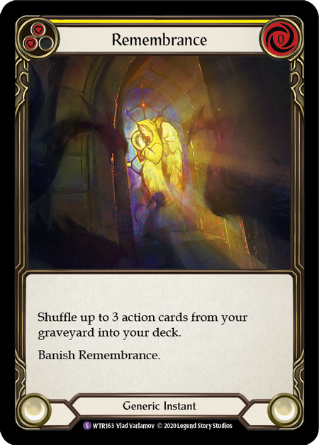Remembrance | Super Rare [Rainbow Foil] - Unlimited