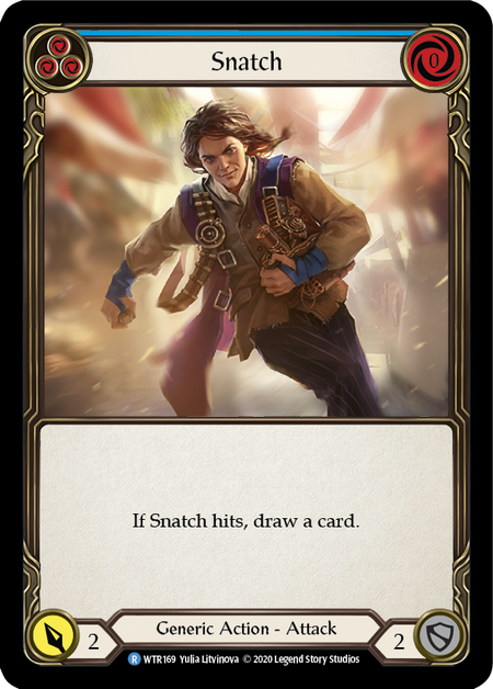 Snatch (Blue) | Rare [Rainbow Foil] - Unlimited