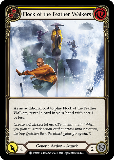 Flock of the Feather Walkers (Yellow) | Common - Unlimited