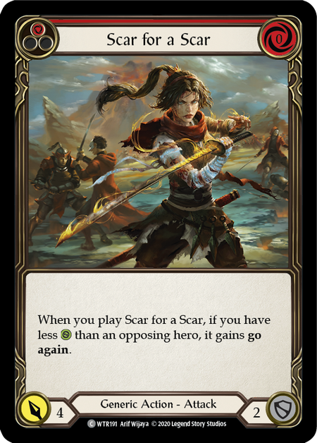 Scar for a Scar (Red) | Common - Unlimited