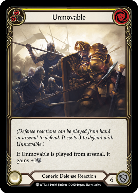 Unmovable (Yellow) | Common - Unlimited