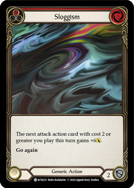 Sloggism (Red) | Common [Rainbow Foil] - Unlimited