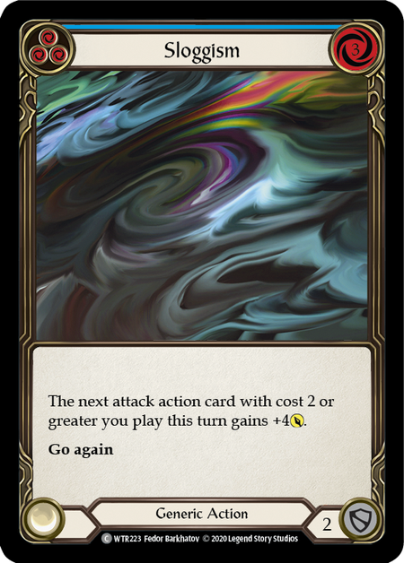 Sloggism (Blue) | Common [Rainbow Foil] - Unlimited