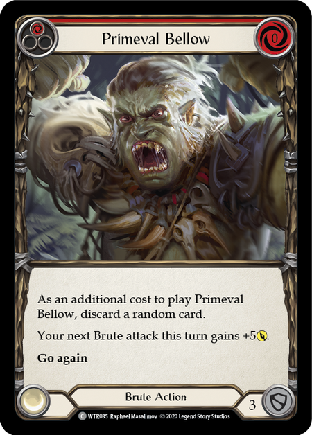 Primeval Bellow (Red) | Common - Unlimited