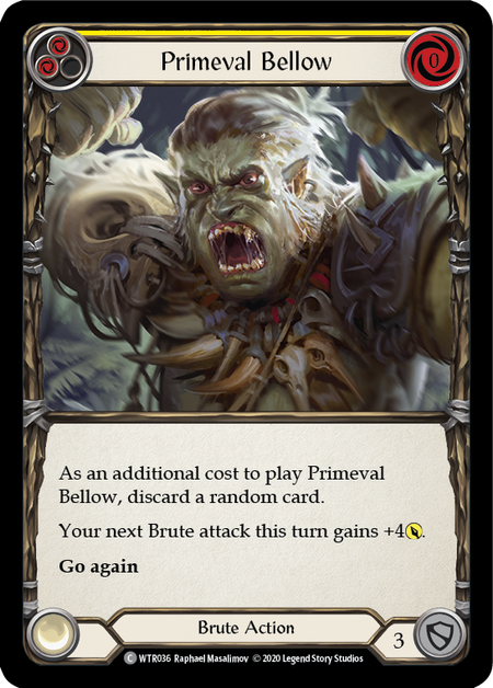 Primeval Bellow (Yellow) | Common - Unlimited