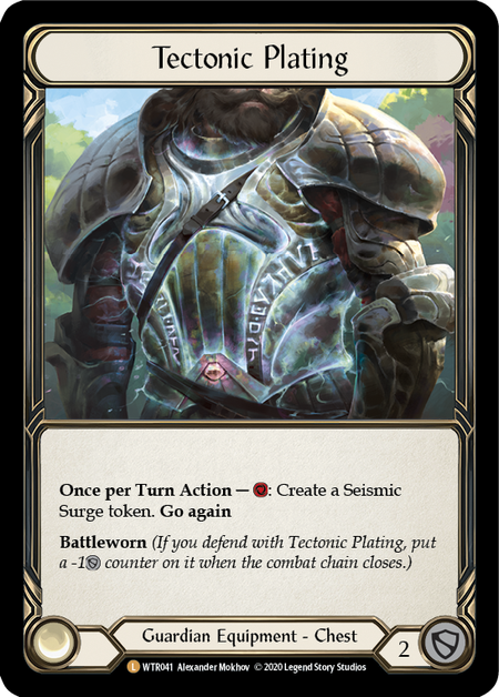 Tectonic Plating | Legendary [Rainbow Foil] - Unlimited