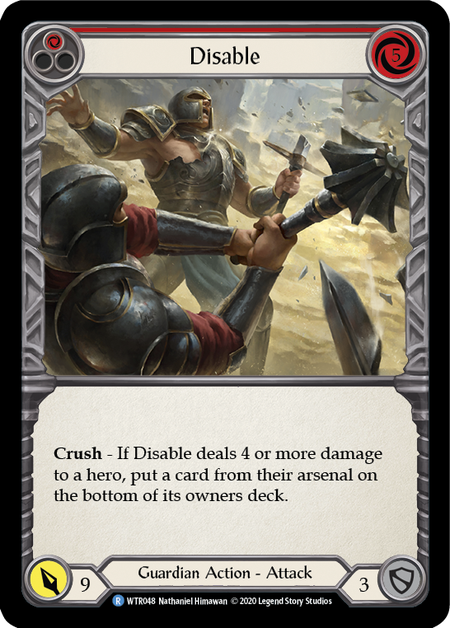 Disable (Red) | Rare - Unlimited