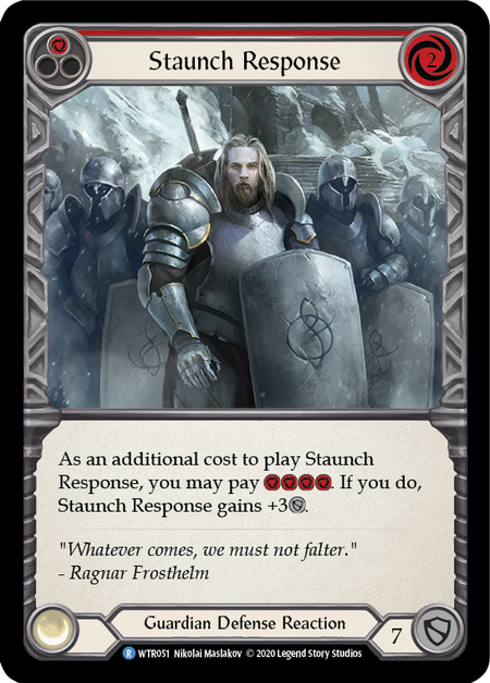 Staunch Response (Red) | Rare - Unlimited