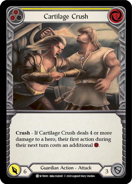 Cartilage Crush (Yellow) | Common [Rainbow Foil] - Unlimited
