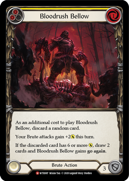 Bloodrush Bellow | Majestic [Rainbow Foil] - Unlimited