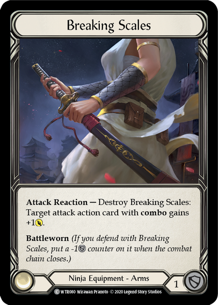 Breaking Scales | Common [Rainbow Foil] - Unlimited