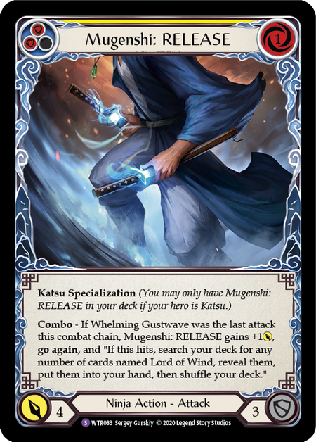 Mugenshi: RELEASE | Super Rare [Rainbow Foil] - Unlimited