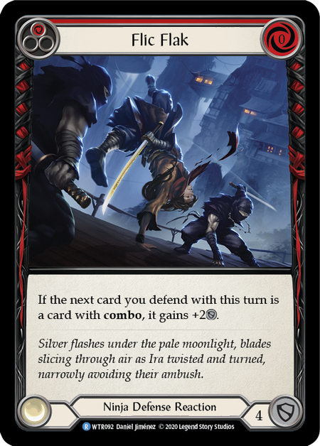 Flic Flak (Red) | Rare [Rainbow Foil] - Unlimited