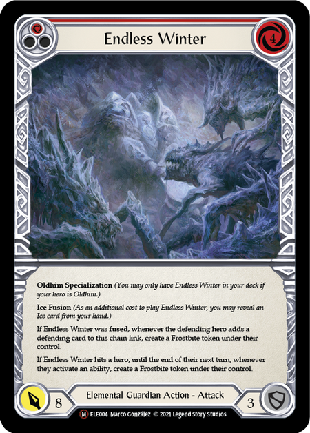 Endless Winter | Majestic [Rainbow Foil] - Unlimited