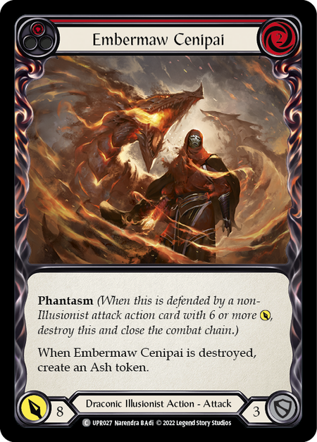 Embermaw Cenipai (Red) | Common [Rainbow Foil]