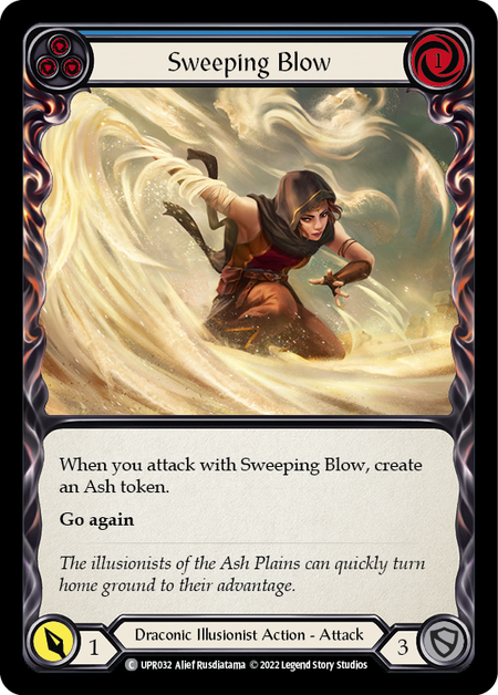 Sweeping Blow (Blue) | Common [Rainbow Foil]
