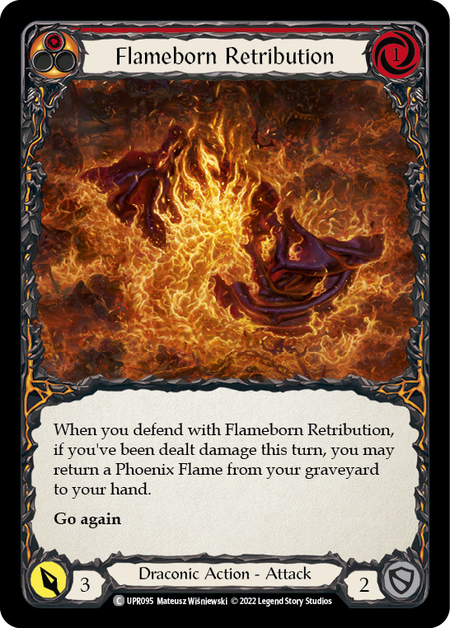 Flameborn Retribution | Common [Rainbow Foil]