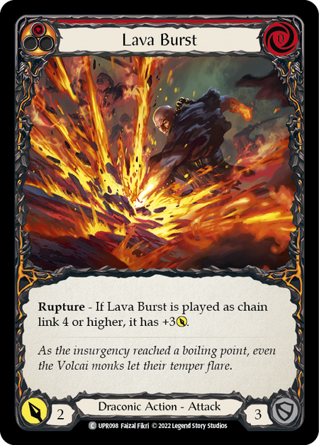 Lava Burst | Common [Rainbow Foil]