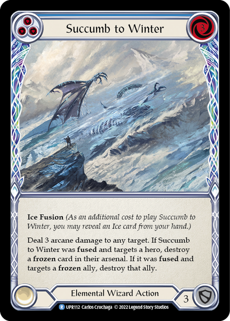 Succumb to Winter (Blue) | Rare