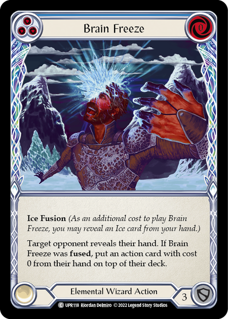 Brain Freeze (Blue) | Common [Rainbow Foil]
