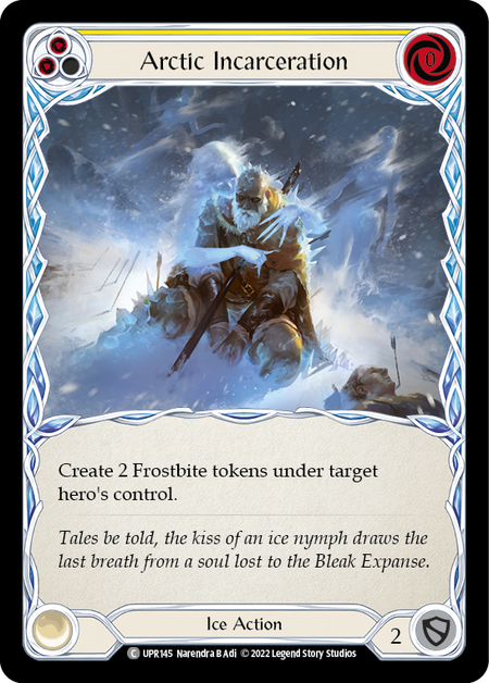 Arctic Incarceration (Yellow) | Common [Rainbow Foil]
