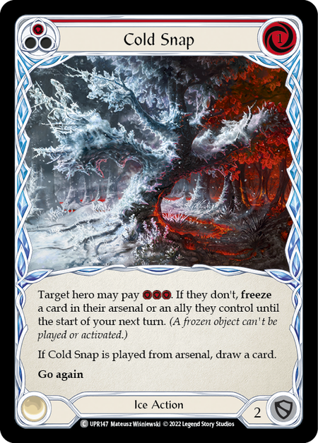 Cold Snap (Red) | Common [Rainbow Foil]