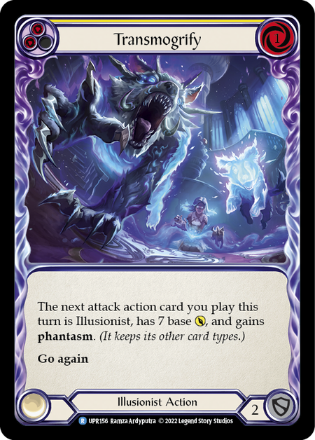 Transmogrify (Yellow) | Rare [Rainbow Foil]
