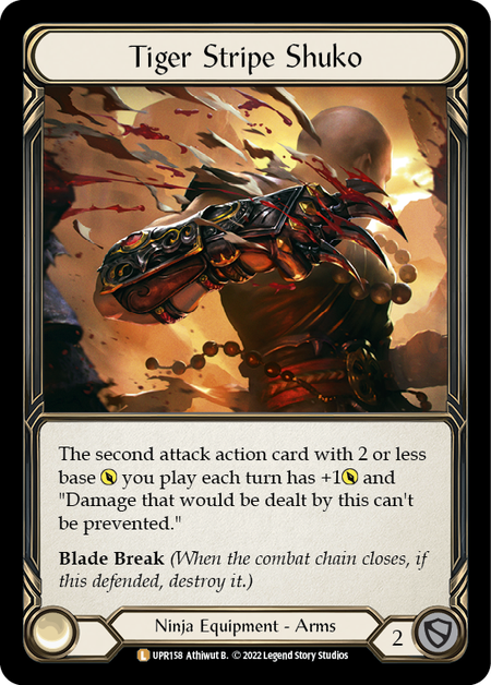 Tiger Stripe Shuko | Legendary [Rainbow Foil]