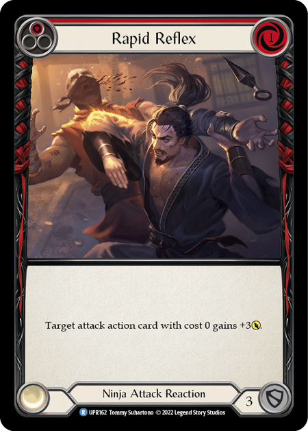 Rapid Reflex (Red) | Rare [Rainbow Foil]