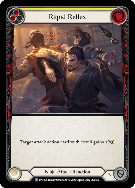 Rapid Reflex (Yellow) | Rare [Rainbow Foil]