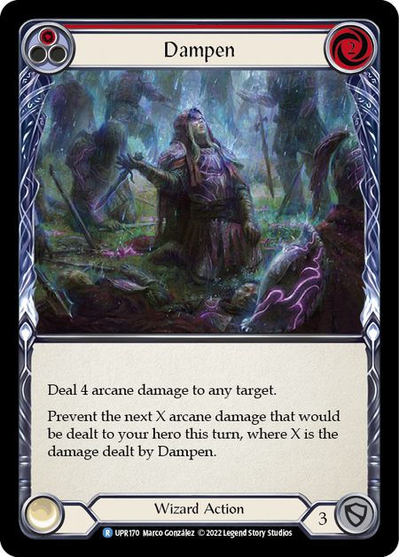 Dampen (Red) | Rare [Rainbow Foil]