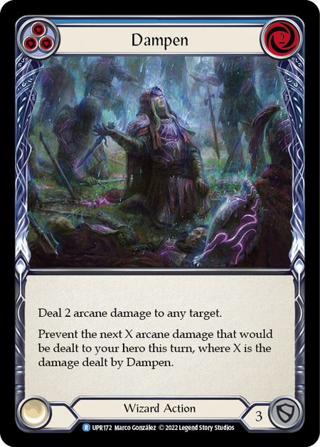 Dampen (Blue) | Rare [Rainbow Foil]