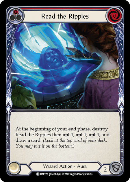 Read the Ripples (Red) | Common [Rainbow Foil]